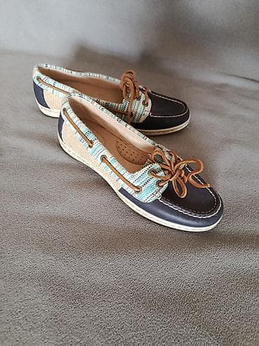 Лоферы, 36, Sperry, Новый, цвет - Синий, Самовывоз