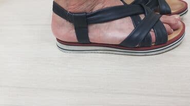 second hend: Босоножки, 37, Ara, Б/у, цвет - Синий, Самовывоз — 5