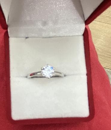 Платья на кыз узатуу: Кольцо, Помолвочное, Проба 925, Новый — 2