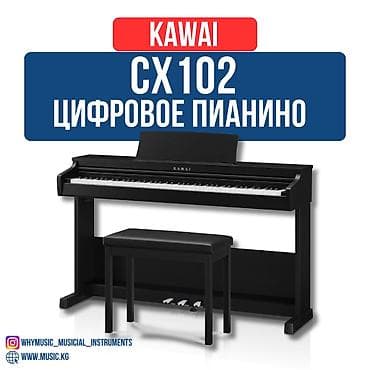 bal: CX102 Embossed Black цифровое пианино Kawai Акустическая — 2