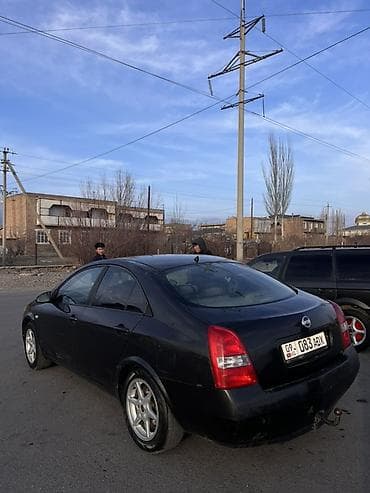 генезис авто: Nissan Primera: 2002 г., 1.8 л, Механика, Седан — 2