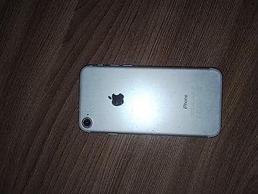 Техника и электроника: IPhone 7, Б/у, 128 ГБ, Space Gray, Зарядное устройство, Чехол, Кабель, 100 % — 1