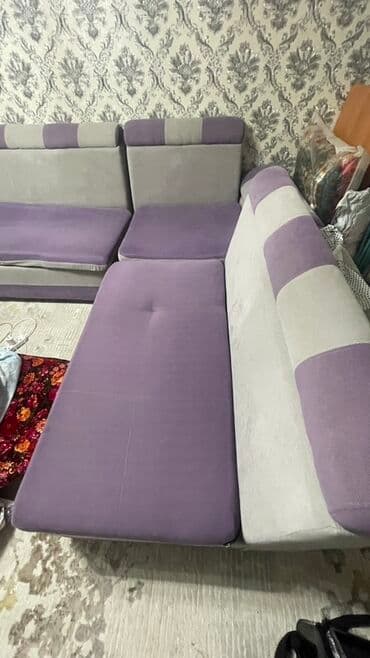 модульная мягкая мебель: Модульный диван, Б/у — 2