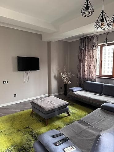 Недвижимость: 2 комнаты, 77 м², Элитка, Золотой квадрат Элитка, 6 этаж, Евроремонт — 6