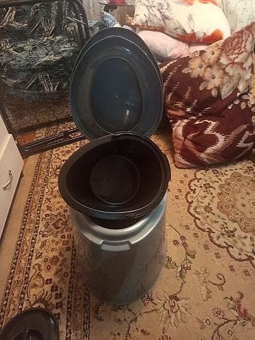 Үй үчүн биодааратканалар: Портативный туалет-ведро (биотуалет без воды) - Компактная напольная — 4