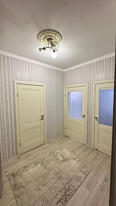 2х комнатные квартиры в оше: 2 комнаты, 57 м², Элитка, 3 этаж, Евроремонт — 4