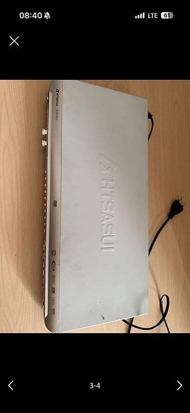 телевизоры вместе с dvd: DVD-плееры HITSASUI + спутниковый ресивер Комплект бытовой техники — 3