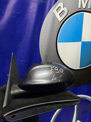 2007: Боковое левое Зеркало BMW Б/у, Оригинал — 1
