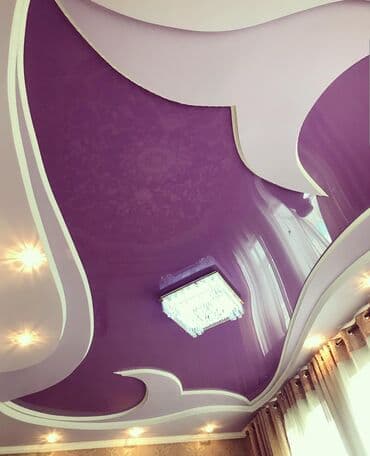 натяжные потолок ош: Натяжной потолок Матовое, 3D потолки, Глянцевое — 10