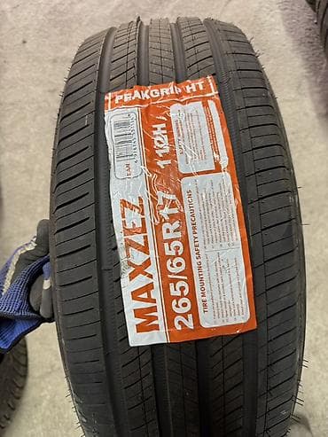 Шиналар 265 / 65 / R 17, Жай, Жол тандабастар (АТ/МТ), Maxtrek