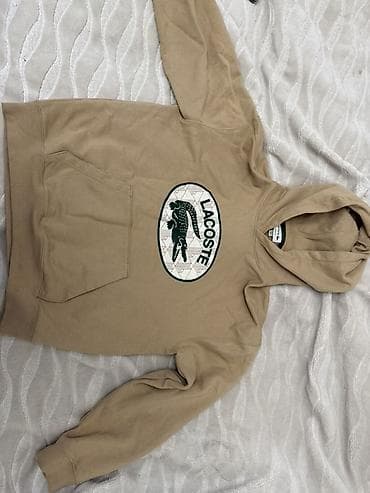 lacoste рюкзак: Бежевое худи с капюшоном Lacoste
Оригинал, брали в официальном бутике — 2