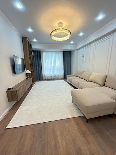 Продажа квартир: 2 комнаты, 67 м², Пишпек Элитка, 13 этаж, Дизайнерский ремонт — 8