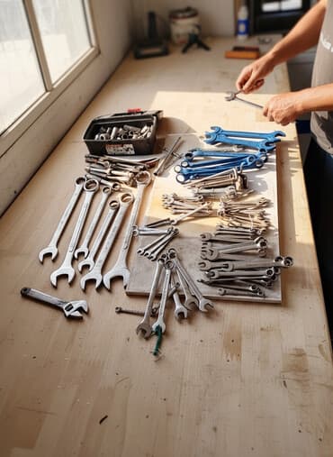 Розные накидной и простые ключи и головки розные!!! (нижний часть