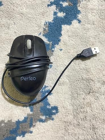 Проводная компьютерная мышь Perfeo - Подключение: USB (кабель в