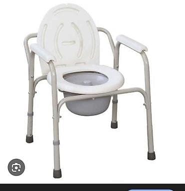 Санитарное кресло-туалет (комод) - Прочная металлическая рама с