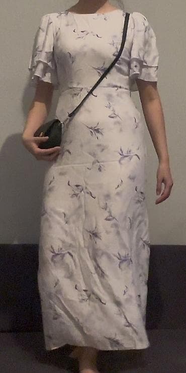 Повседневное платье, Лето, Длинная модель, M