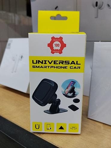 mini led: Универсальный автомобильный держатель для смартфона - Магнитный — 1