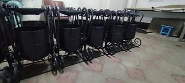 мусурный ящик: С пепельницей, Материал: Железо, 12 л — 5