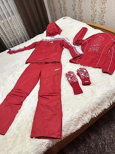 Зимний спорт: Комплект зимней экипировки BOSCO «Russian Olympic Team», красный — 3