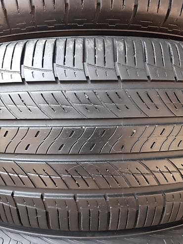Шины 235 / 60 / R 18, Лето, Б/у, Пара, Корея, Hankook — 2