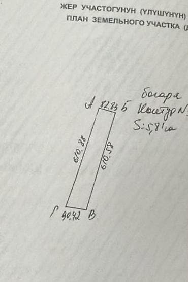 продаю земли: 581 соток, Для сельского хозяйства, Красная книга — 1