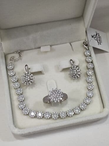 набор пандора: Набор украшений, Проба 925, Женские, Новый — 9