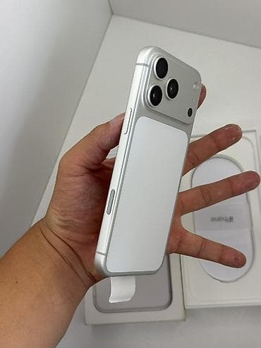 IPhone 17 Pro Max, Б/у, 512 ГБ, Серебристый, Коробка, 100 % — 5