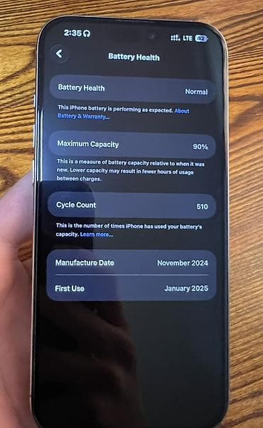 Техника жана электроника: IPhone 16 Pro Max, Колдонулган — 7
