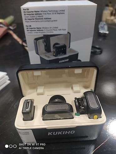 macbook pro m1 pro: Беспроводная микрофонная система KUKIHO Комплект для записи голоса и — 3