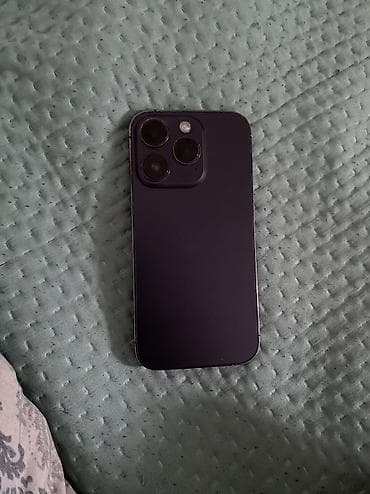 онлайн рассрочка телефона бишкек: IPhone 14 Pro, Б/у, 128 ГБ, Blue Titanium, Чехол, 94 % — 10