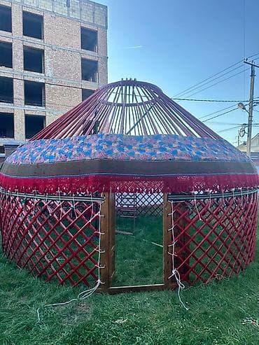 амир темур: Юрта на продажу 75 баш, каркас деревянный, диаметр 5.5 метр — 5