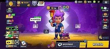 tab s10 ultra: Аккаунт Brawl Stars Основное: - Путь к славе: 21021 трофей (рекорд — 2
