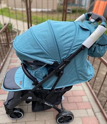 Прогулочная коляска Babalo (голубая) - Легкая складная