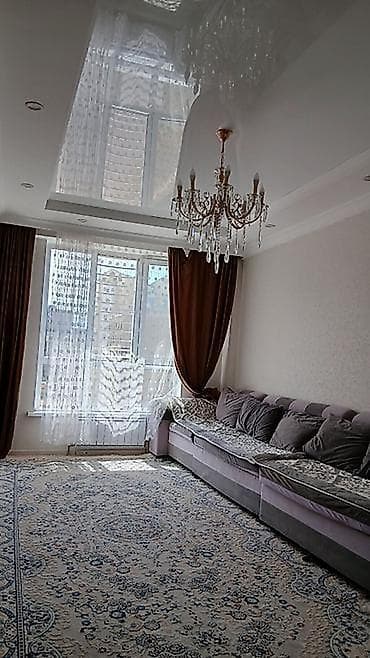 flat osh: 1 комната, 46 м², ул. Ахунбаева / Бакаева Элитка, 8 этаж, Евроремонт — 1