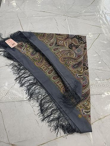 шарф осенний: Платки и шали с восточным/павлопосадским орнаментом - Формат — 7