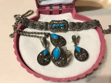 набор пандора: Набор украшений, Проба 925, Женские, Б/у — 5