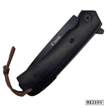 купить охотничий нож: Складной нож Крот от Витязь сталь 65х13 черный Охота и рыбалка! — 9