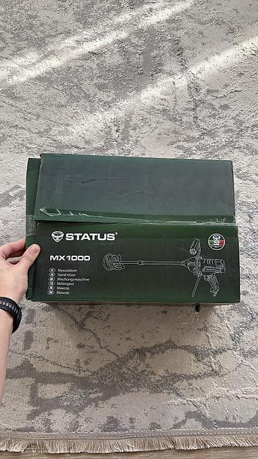 Пилы: ❗️Новый (ни разу не использовал) Строительный миксер STATUS MX1000 - — 5