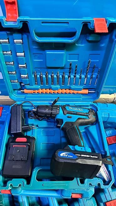 Ножовки: Макита шуруповёрт Батарейка 🔋 🔋 Зарядник Шуруповёрт шуруповёрт — 3