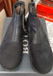 купить зимнюю мужскую обувь в бишкеке: Ботинки зимние мужские турецкие 3750 натуральный нубук, новые, мех — 5
