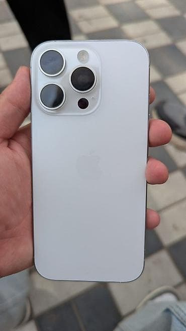 IPhone 16 Pro, Колдонулган, 256 ГБ, Күмүш, Заряддоочу түзүлүш, Коргоочу айнек, Кабель, 90 % lalafo.kg да IPhone 16 Pro, Колдонулган, 256 ГБ, Күмүш, Заряддоочу түзүлүш, Коргоочу айнек, Кабель, 90 %