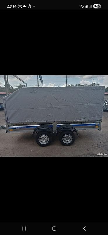 тент метраж: Прицеп, Тентованный, Новый — 4