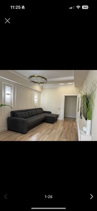 сниму квартиру кызыл аскер 1 комнатный без посоленя: 2 комнаты, 76 м², Элитка, 13 этаж, Дизайнерский ремонт — 9