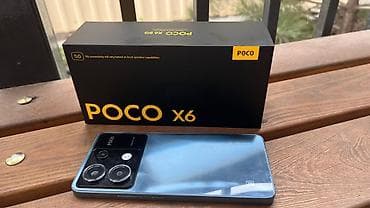 iphone 8 plus osh: Poco X6, Б/у, 512 ГБ, цвет - Голубой, 2 SIM — 1
