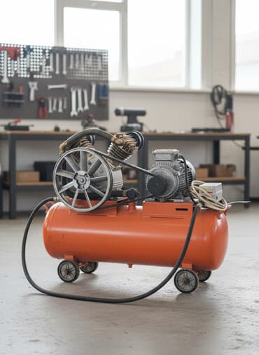 активная фреза: Компрессор Для покраски, Электрический, Поршневой — 1