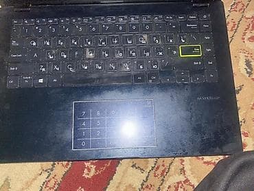 Ноутбук ASUS с русской раскладкой - Экран: (диагональ визуально