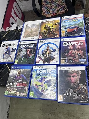 Коллекция дисков PlayStation FIF26-2000 wukong-3000 - PS4: PES 2019