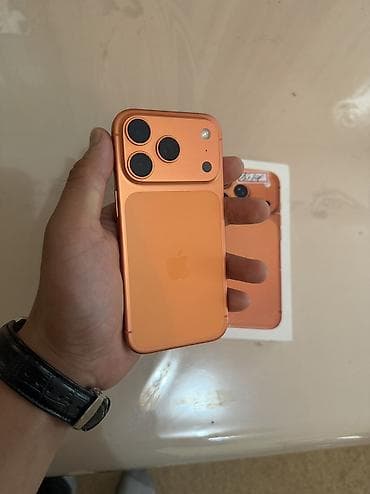 IPhone 17 Pro, Б/у, 256 ГБ, Оранжевый, 100 % at lalafo.kg IPhone 17 Pro, Б/у, 256 ГБ, Оранжевый, 100 %