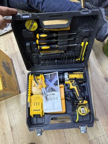 Другие инструменты: Шуруповерт хорошего качества! Доставка по всему Кыргызстану. Полный — 2