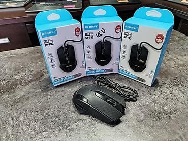 Проводные качественные компьютерные мыши REBRSI SP-T02 и BINGJI